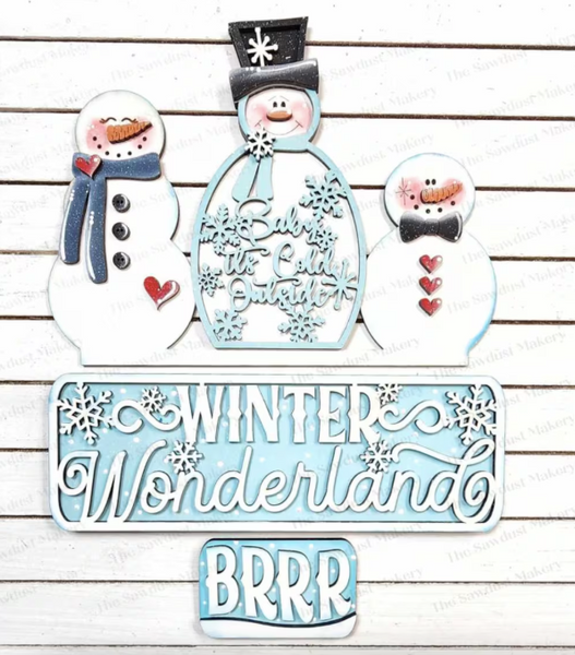 12" Standing Truck Design - Interchangeable