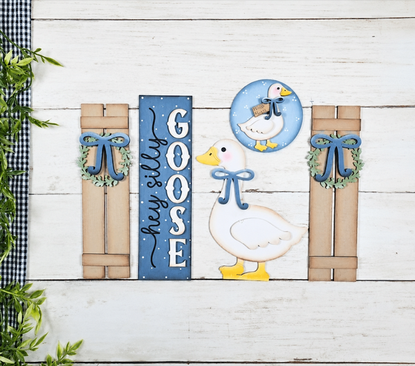 12" Standing Farmhouse Barn Door  - Interchangeable