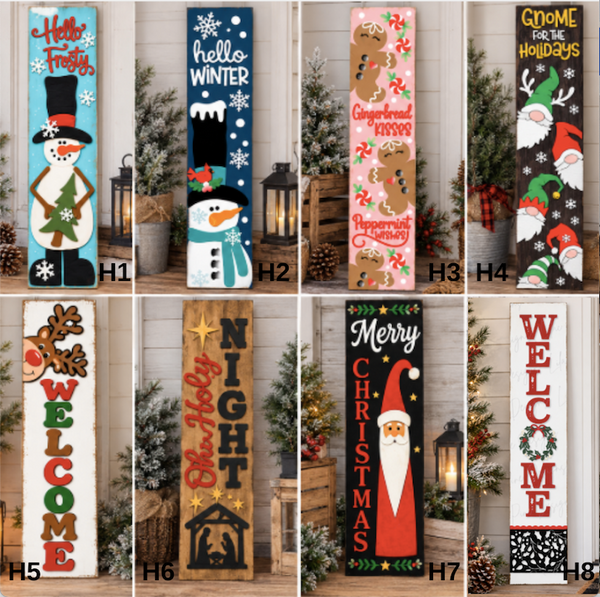 4ft Porch Leaner/Welcome Sign Instore Workshop Project