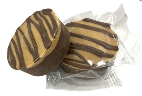 Milk Chocolate Peanut Butter & Caramel Covered Oreo Cookie