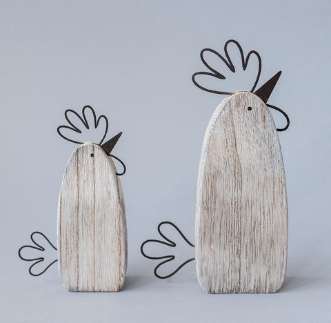 Wooden chicken-Small