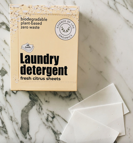 Zero Waste Laundry Detergent Sheets -Fresh Citrus