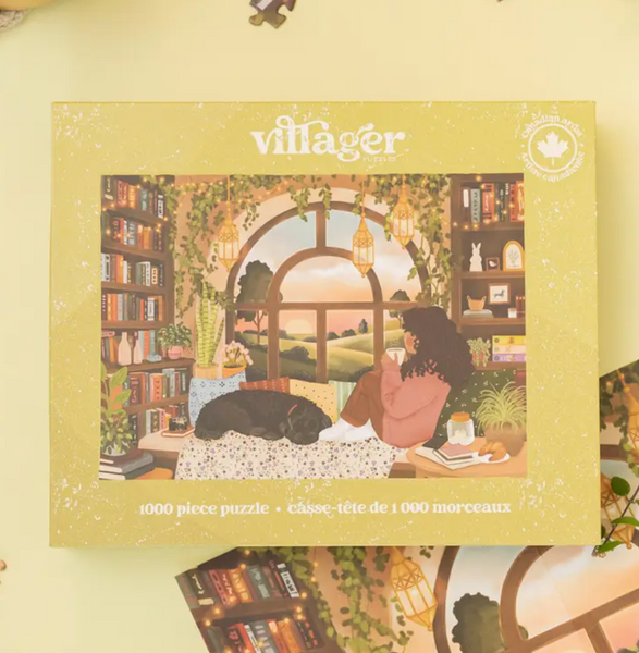 Book Nook | 1000-Piece Puzzle | Designed in Canada