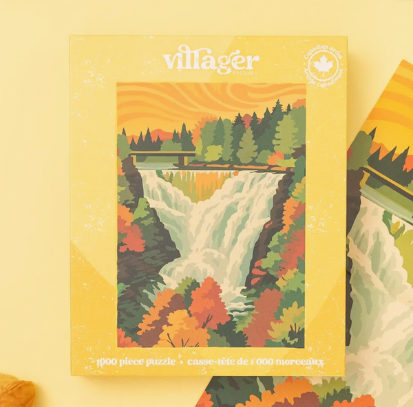 Autumn Cascade | 1000-Piece Puzzle | Designed in Canada