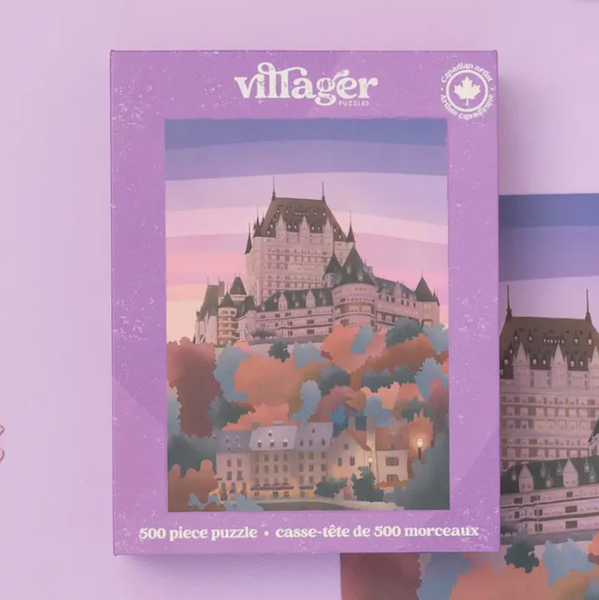 Quebec City| 500-Piece Puzzle | Designed in Canada