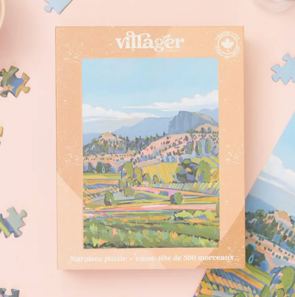 Wine Country| 500-Piece Puzzle | Designed in Canada