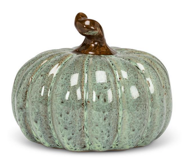 3" Low  Pumpkin -Sage