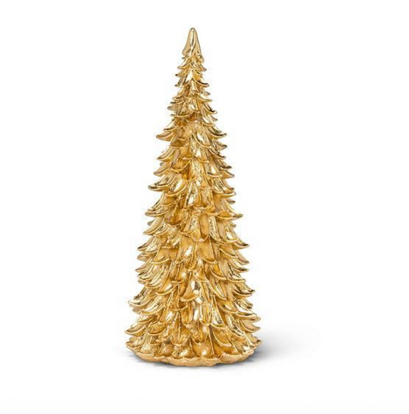 Gold Medium Gilded Tree-12"H