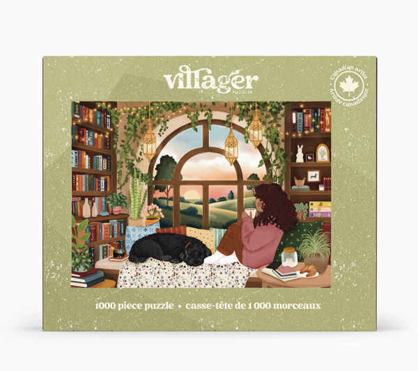 Book Nook | 1000-Piece Puzzle | Designed in Canada