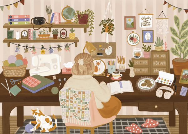 Grandma Hobbies | 1000-Piece Puzzle | Designed in Canada