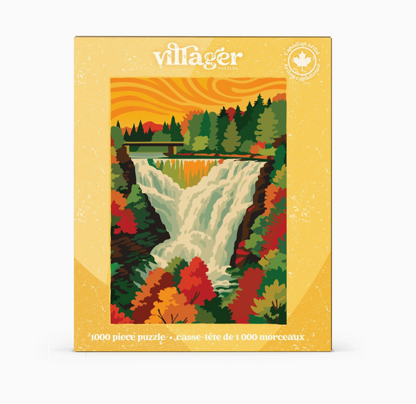 Autumn Cascade | 1000-Piece Puzzle | Designed in Canada