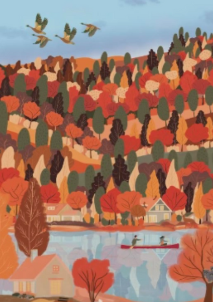 Changing Season| 1000-Piece Puzzle | Designed in Canada