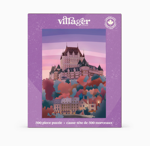 Quebec City| 500-Piece Puzzle | Designed in Canada