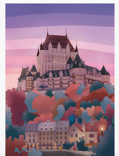 Quebec City| 500-Piece Puzzle | Designed in Canada