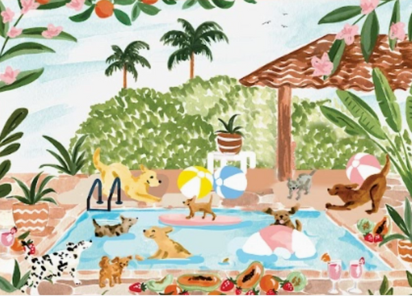 Pool Party| 250 Piece Puzzle | Designed in Canada