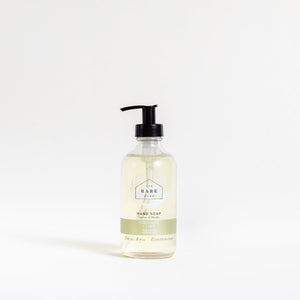 Hand Soap 236ml In Glass Bottle Bergamont + Lime