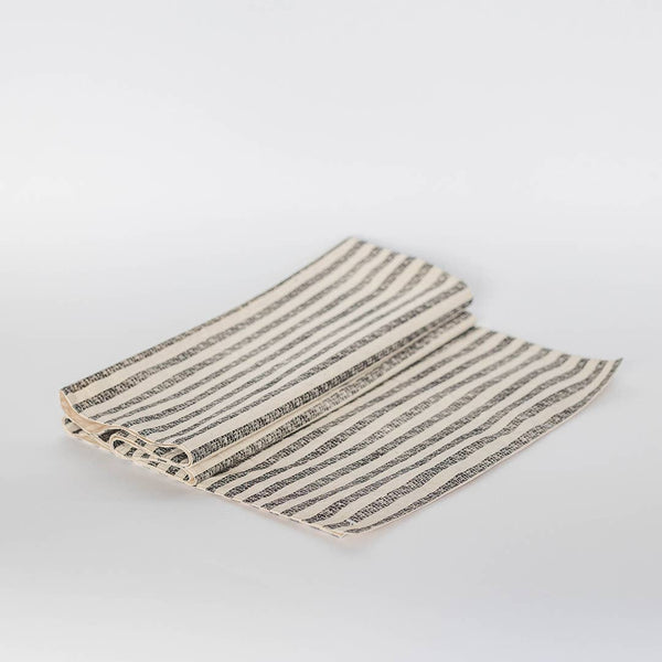 Table Runner In Flax Cotton