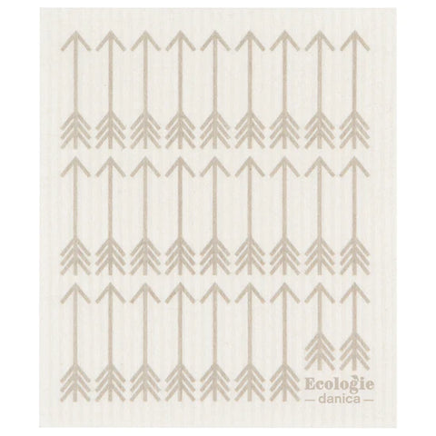 Sandstone Arrow Swedish Sponge Cloth
