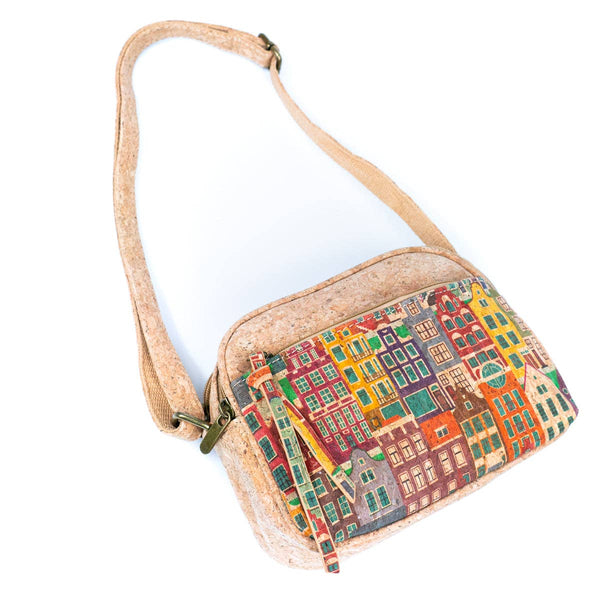 Natural Cork Women's Crossbody Bag BAG-2295: C