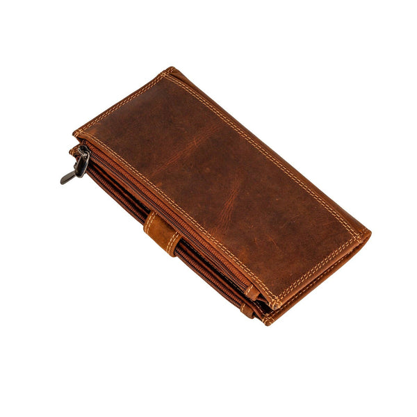 Leather Wallet GW2215: Brown