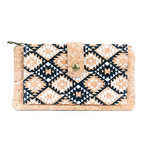 Sleek Vegan Cork Wallet BAG-2302: D