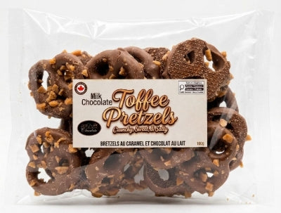 Milk Chocolate Toffee Pretzels - 100g