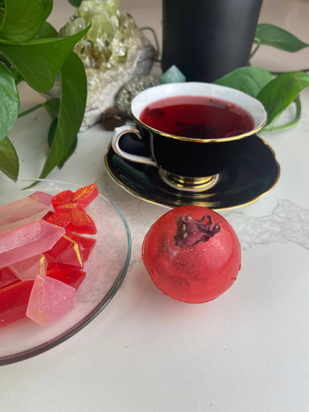Berry Hibiscus Tea Bomb