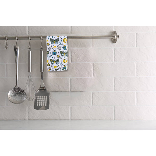 Kitchen Towel Set Of 3 Pcs Butterfly & Beetle