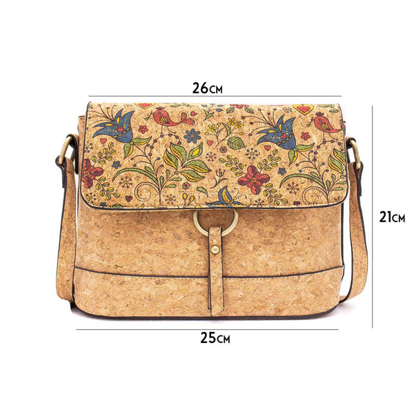 Cork crossbody Sardine pattern Bag-2019: C