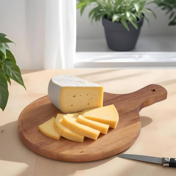 Acacia Wood Serving/ Cutting Board: Round