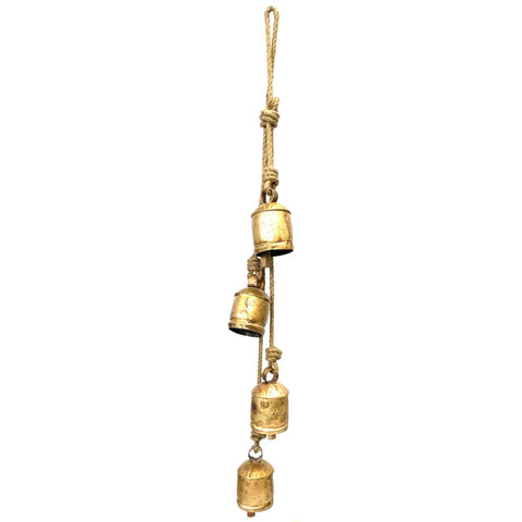 Gold Iron Bell Chimes - 32" Long