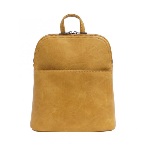Maggie Convertible Backpack - Honey Mustard