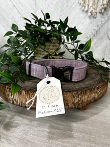 Purple Dog Collar - Medium