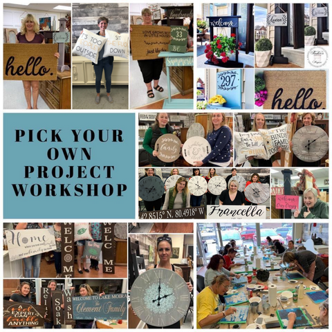 Pick Your Own Project Workshop - June 16th