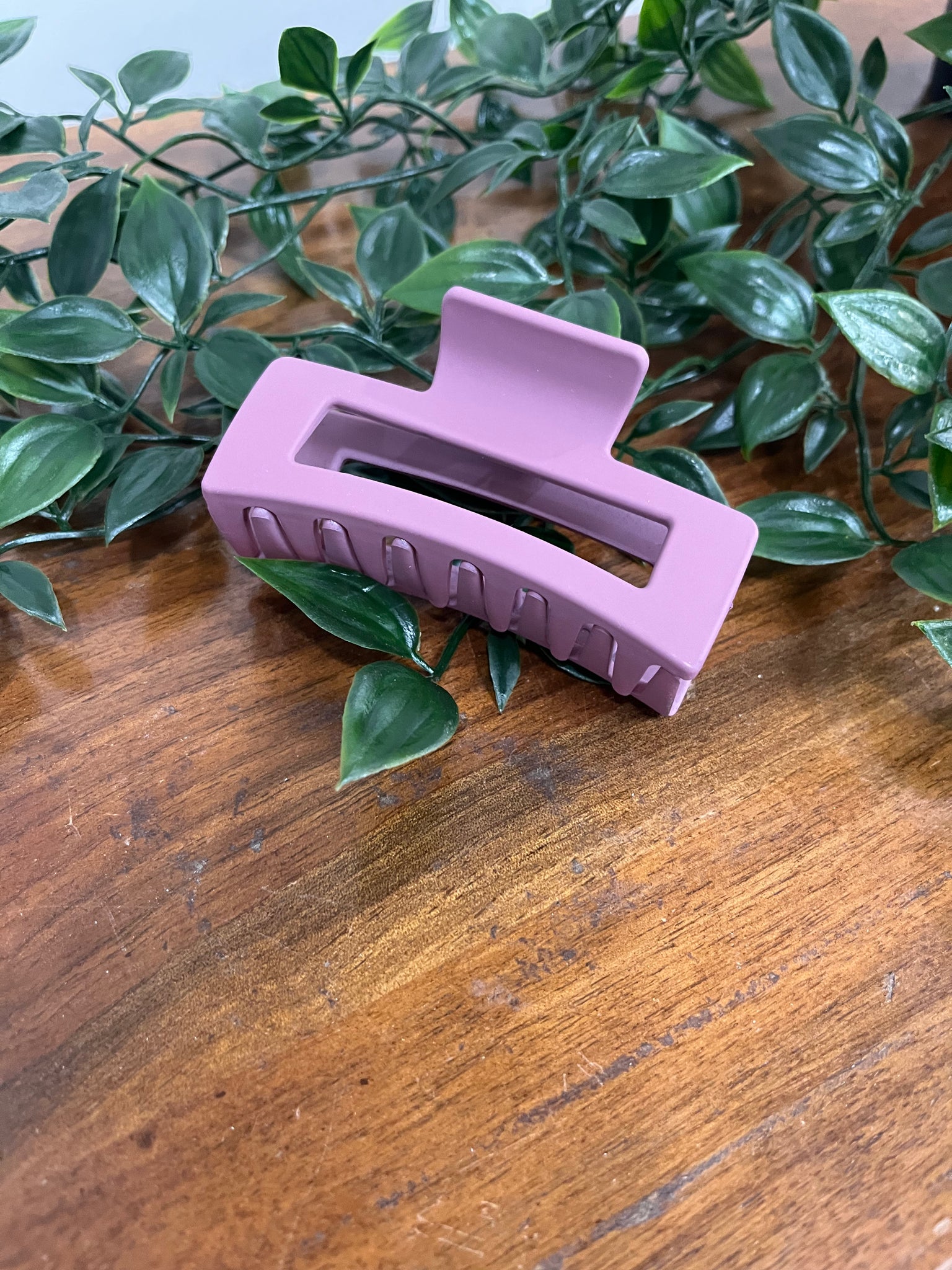 Large Hair Clip- Purple