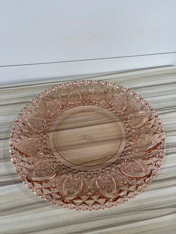 Vintage Soft Pink Serving Plate