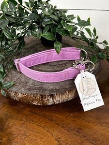 Pink Martingale Dog Collar - Medium