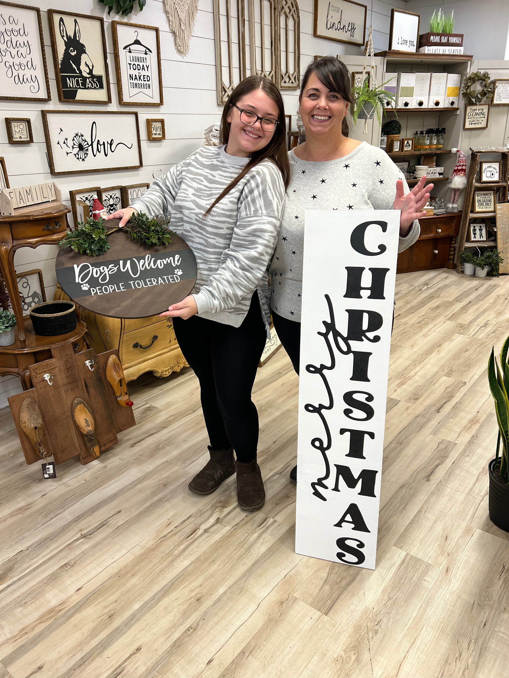 4ft Porch Leaner/Welcome Sign Instore Workshop Project – Finders