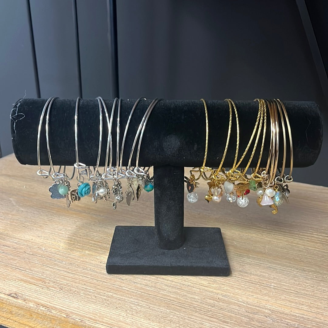 Bangle Bracelet Silver/Gold - Assorted Styles