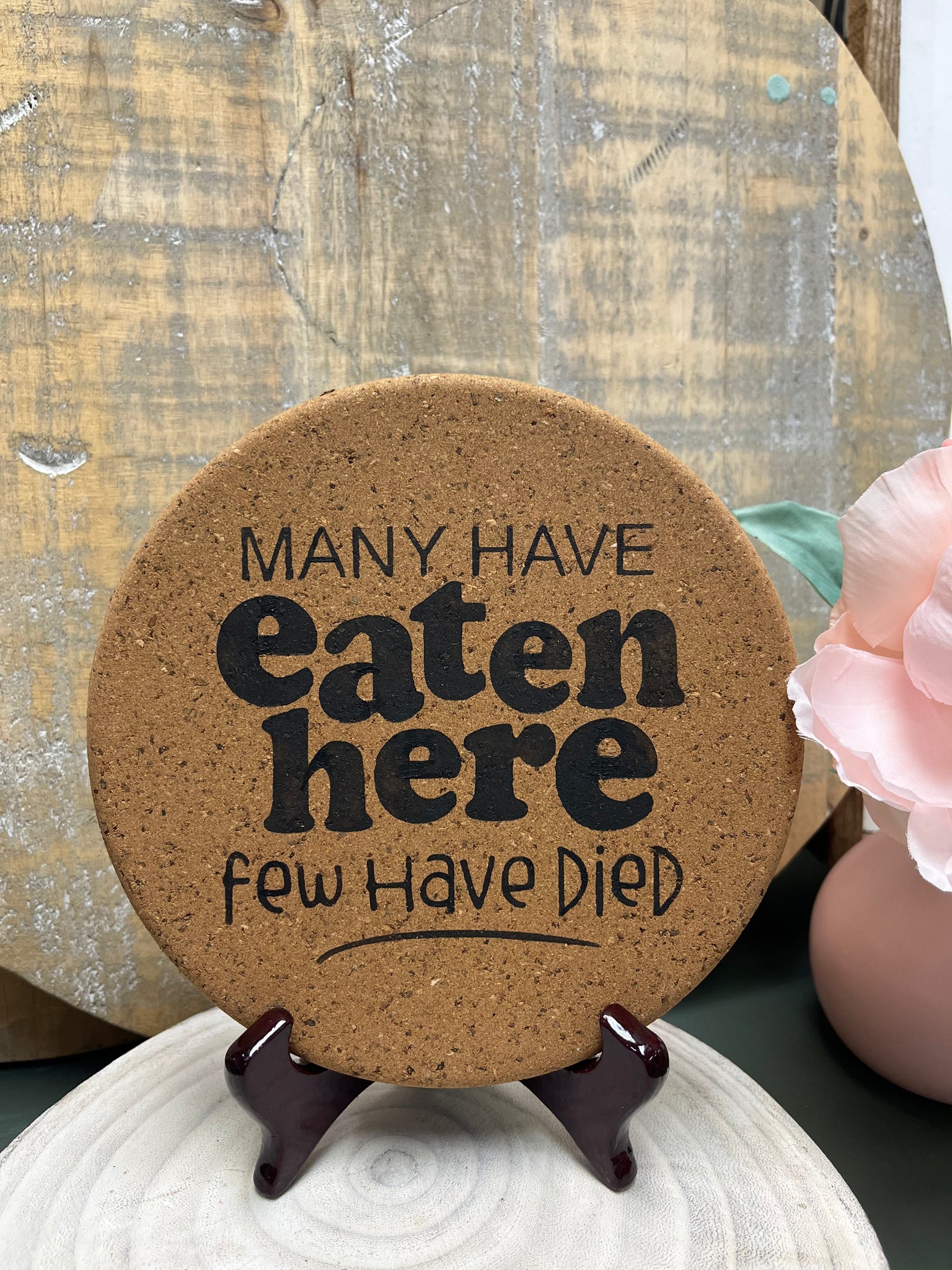 Many Have Eaten Here Trivet
