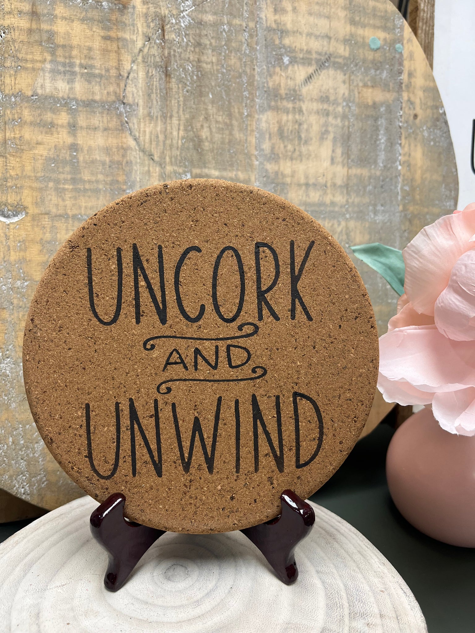 Uncork and Unwind Trivet