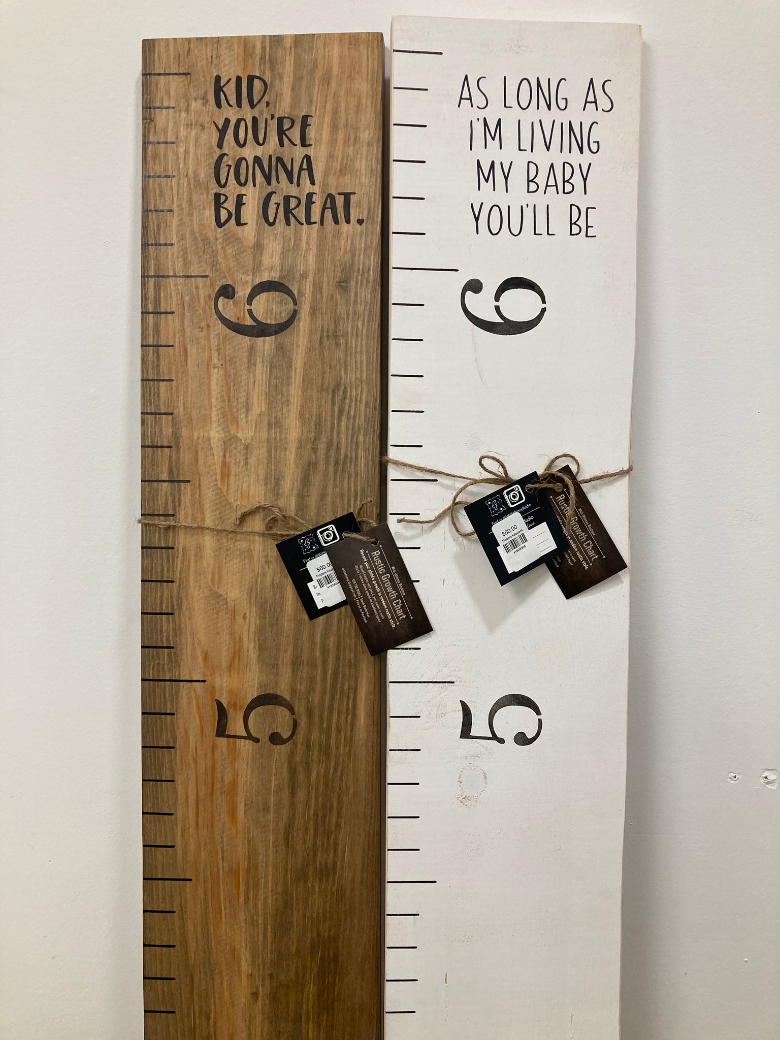 Growth Chart W/ Sediment $60