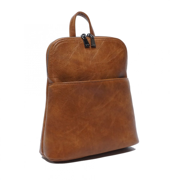 Maggie Convertible Backpack - Camel