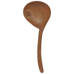 Teak Wood Natural Shaped Spoon Side Scoop