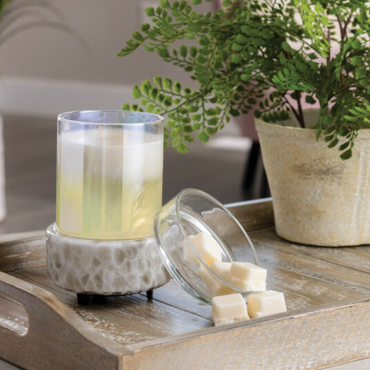 Swirl Glass 2-in-1 Fragrance Warmer