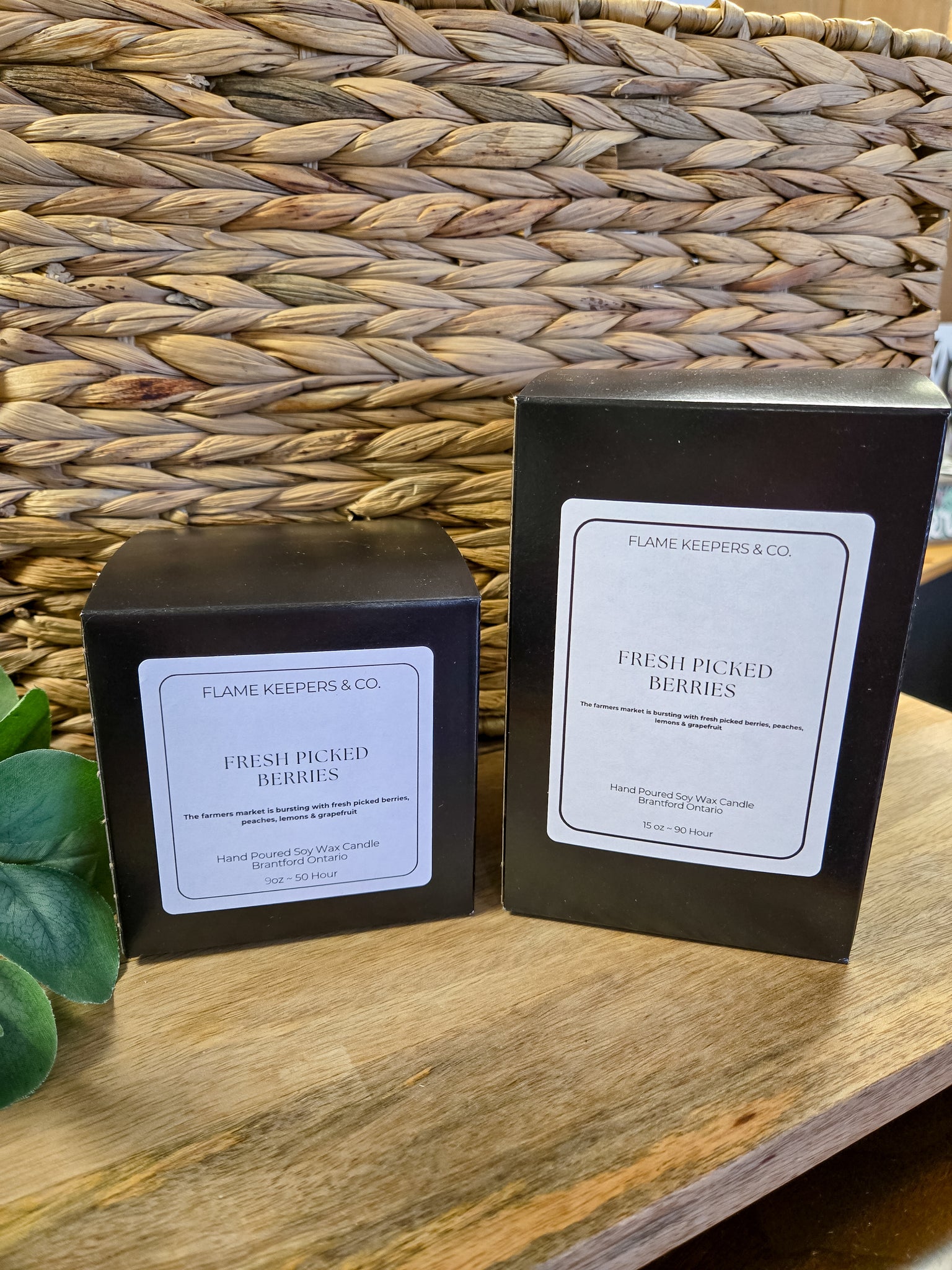 Fresh Picked Berries Soy Wax Jar Candle - 2 Sizes