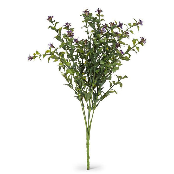 Floral Bud Spray Bouquet-Purple