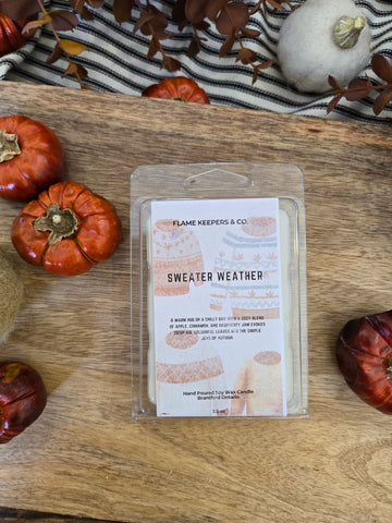 Sweater Weather 3 oz Soy Wax melt