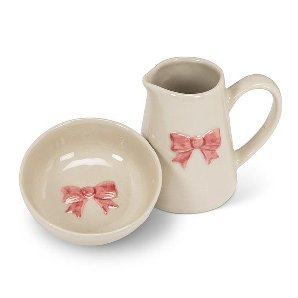 Small Pink Bow Bowl