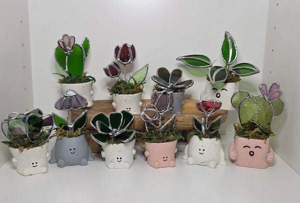 Stained Glass Plants -Small